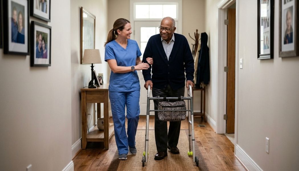 Blue Gradient Company Business Card (5)